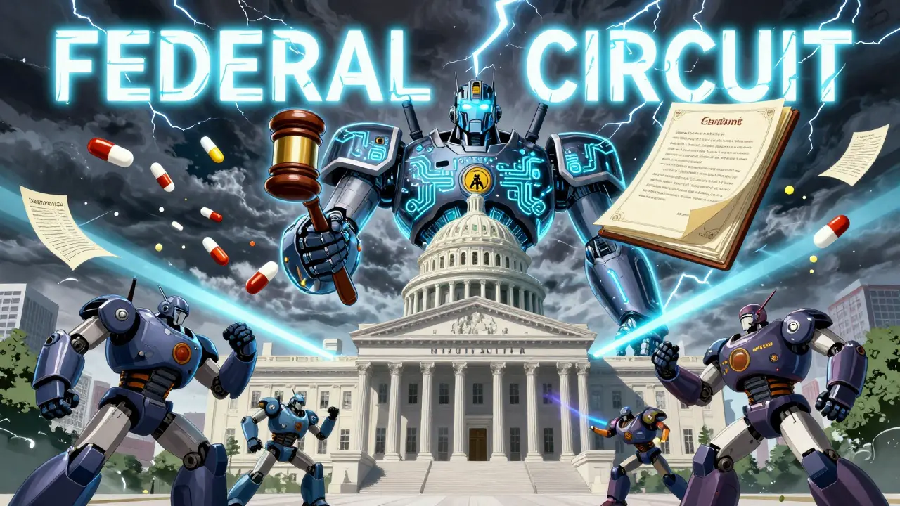 Federal Circuit Court: Authority on Pharmaceutical Patent Cases