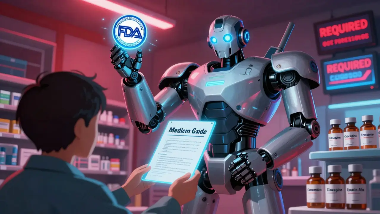 Medication Guide Distribution Requirements for Pharmacists and Providers